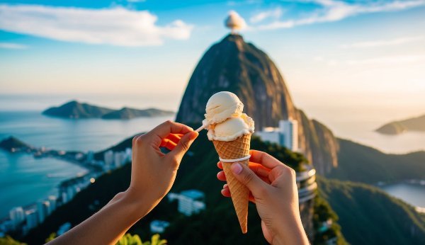 Eis kaufen am Zuckerhut